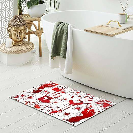 Household Bloodprint Entrance Mat